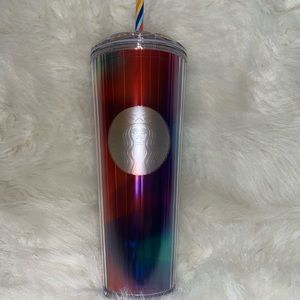 Starbucks multi-color tumbler